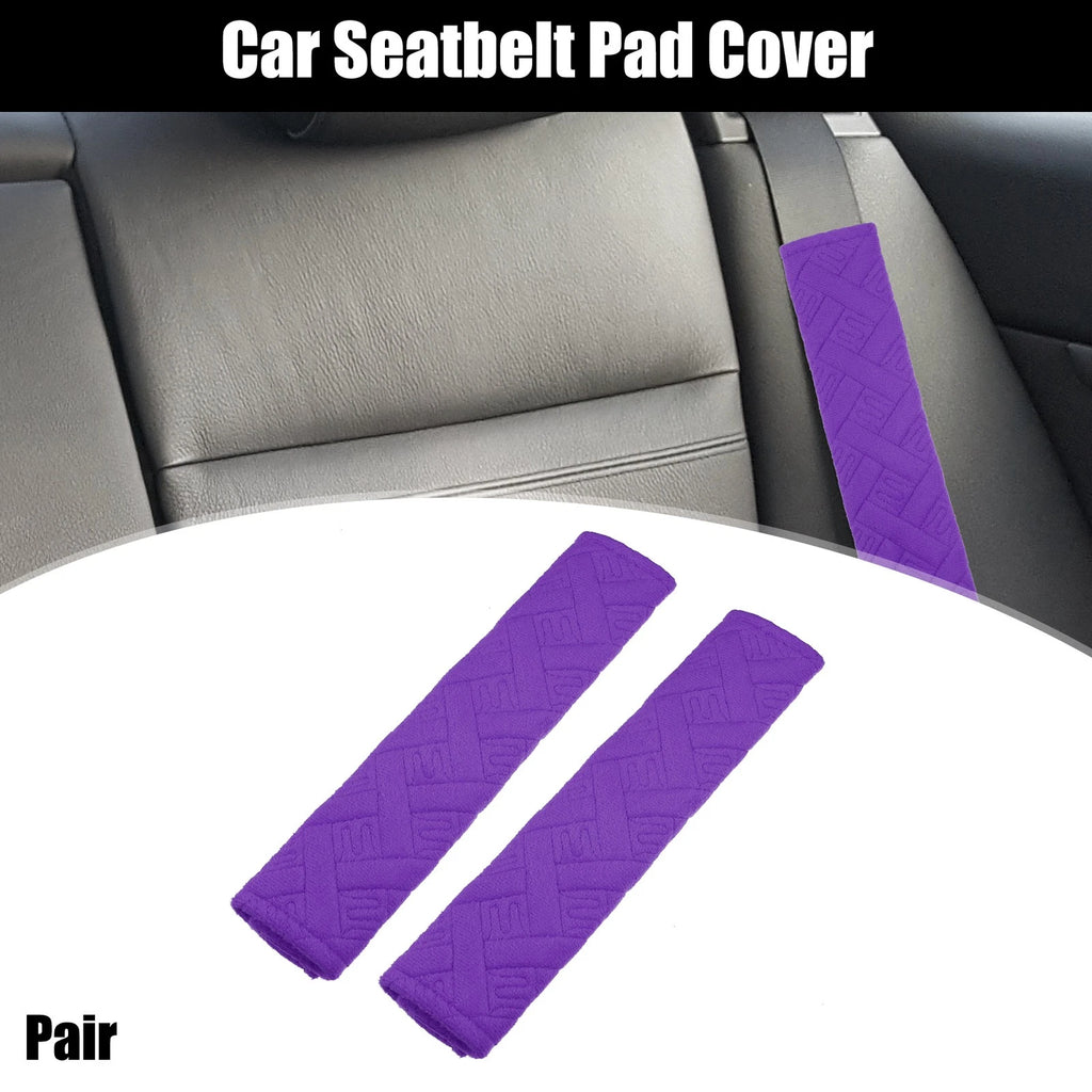 1 Pair Seat Belt Protector Pads for Car (Universal Fit)
