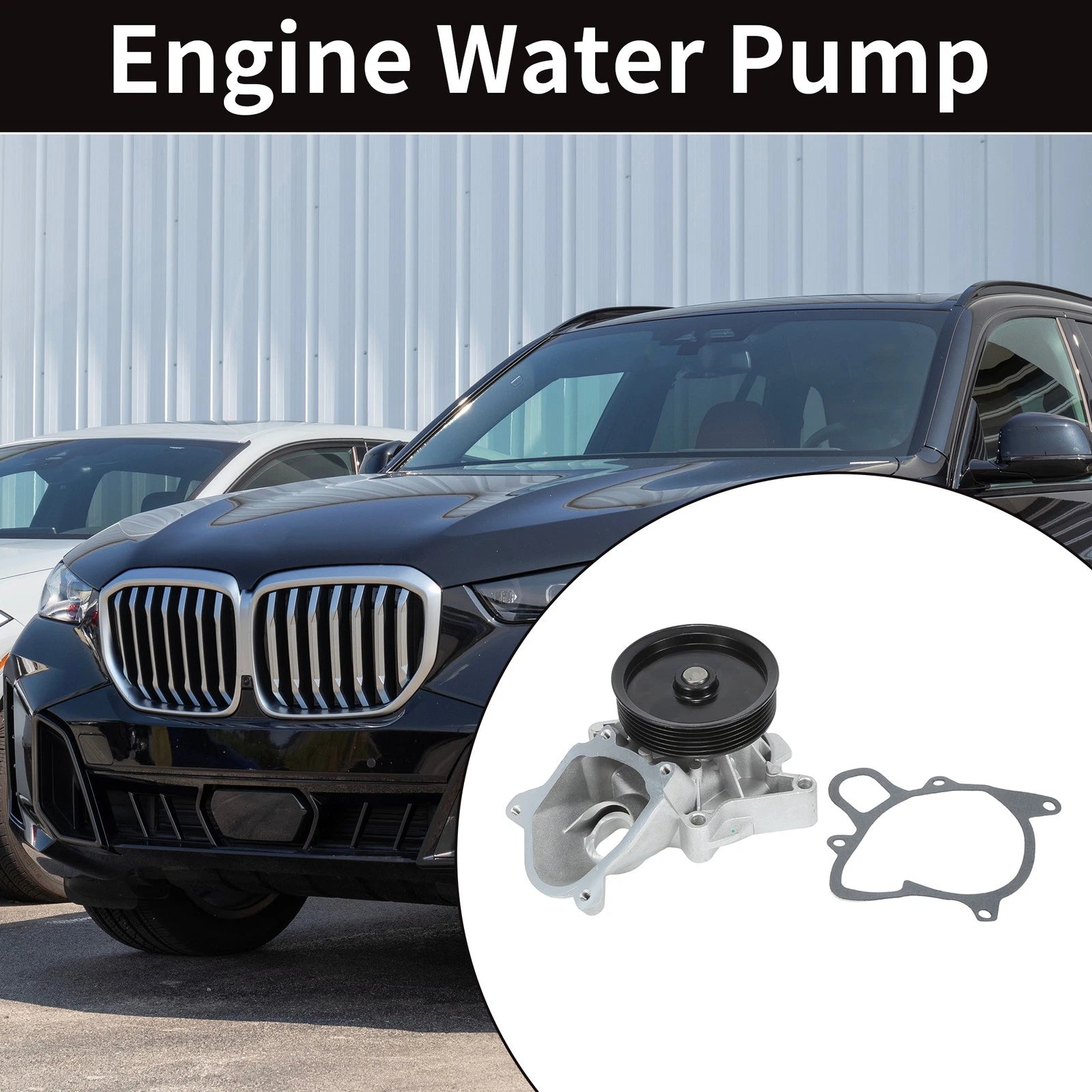 Water Pump Replacement with Gasket for BMW 3 Series E90 320d (2004–2011)