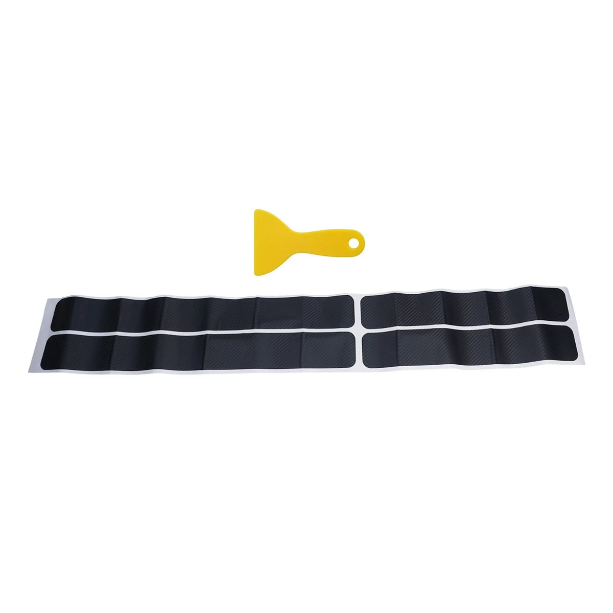 Anti-scratch Sticker 4pcs Car Exterior Parts 606.82cm Black