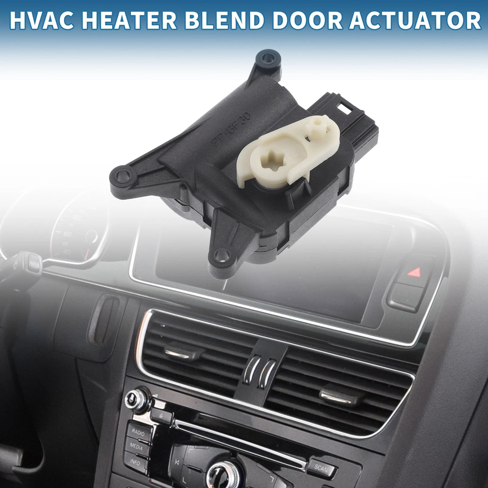 HVAC Heater Blend Door Actuator Replacement for Volkswagen Passat (2012–2018)