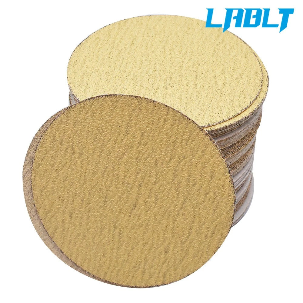 100-Pack 6" Hook & Loop Sanding Discs for Universal Use (60-320 Grit)