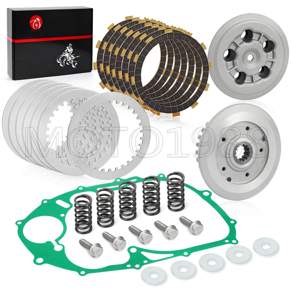 Clutch Plate Kit with Heavy Duty Springs & Gasket for Yamaha V Star 650 (1998–2011)