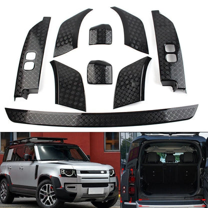 Side Bar Body Set for Land Rover Defender 90 110 (2020–2023) Light Black