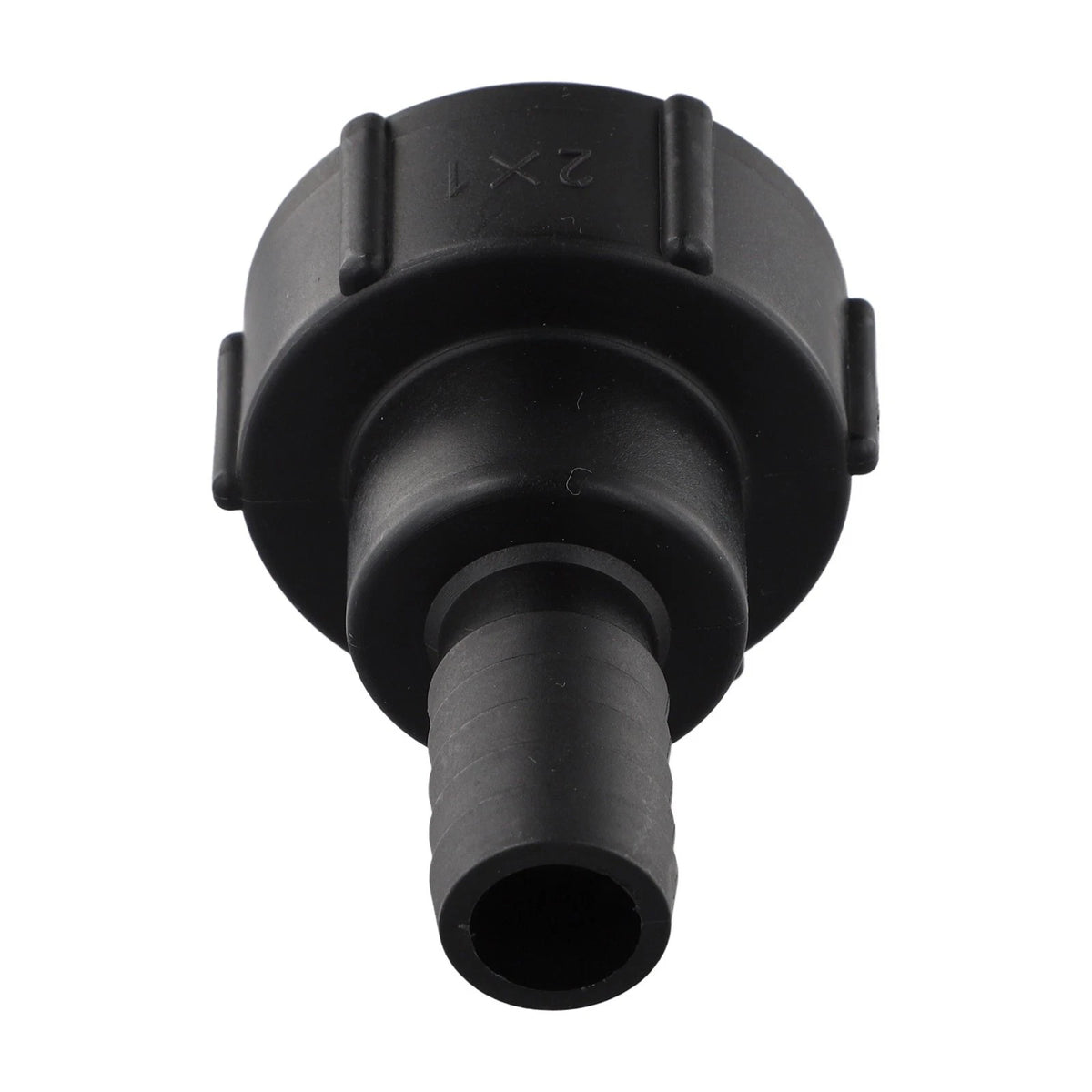 IBC Tank Adapter for Garden Hose (Plastic, Black)