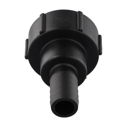 IBC Tank Adapter for Garden Hose (Plastic, Black)