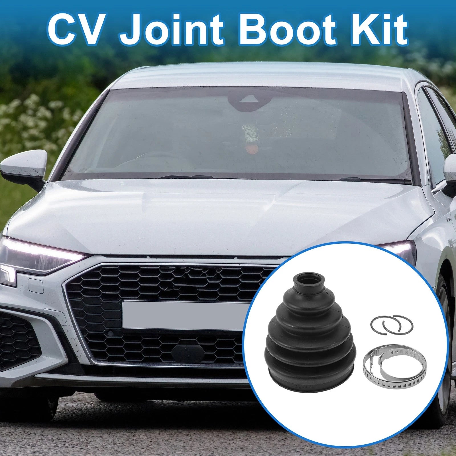 Outer CV Joint Boot Kit with Clamps for Audi A3 Q7 (2017–2020)