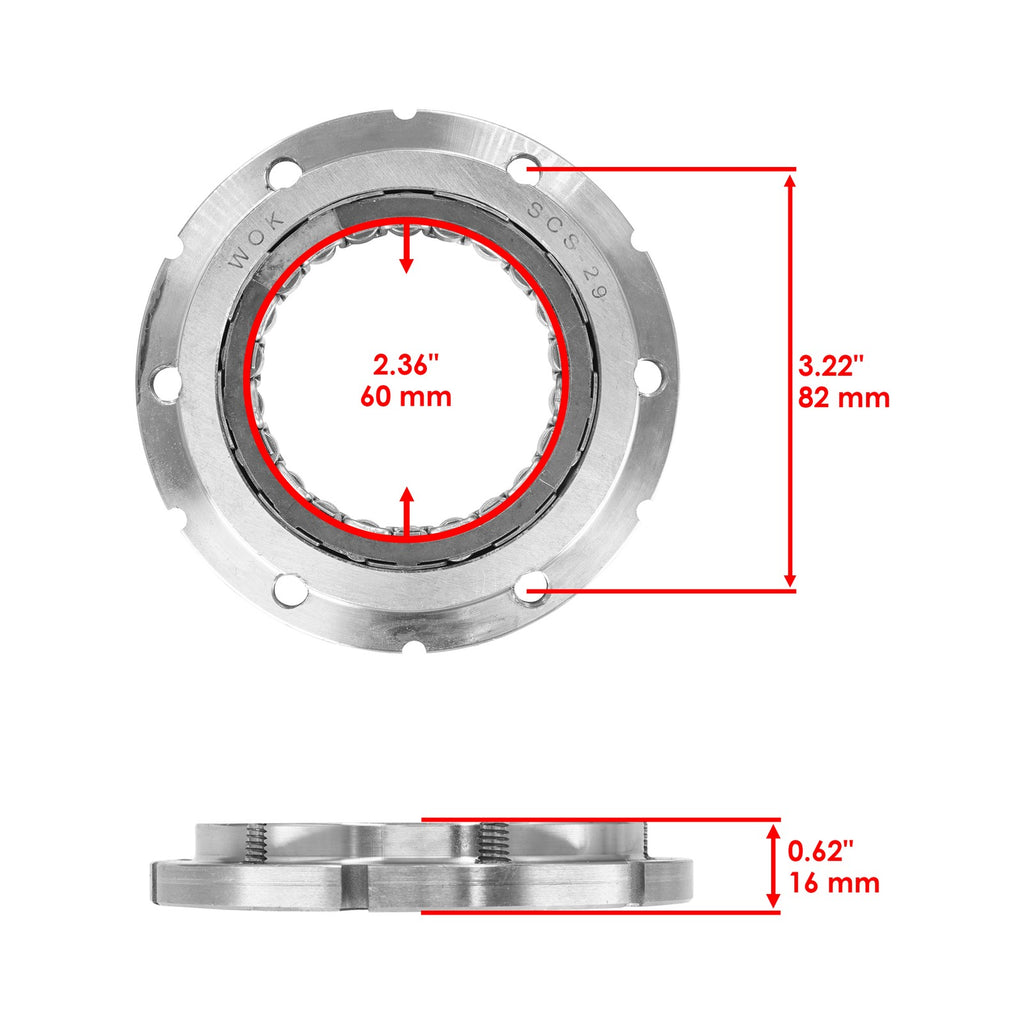 Starter Clutch One Way Sprag Replacement for Honda (2013–2016)