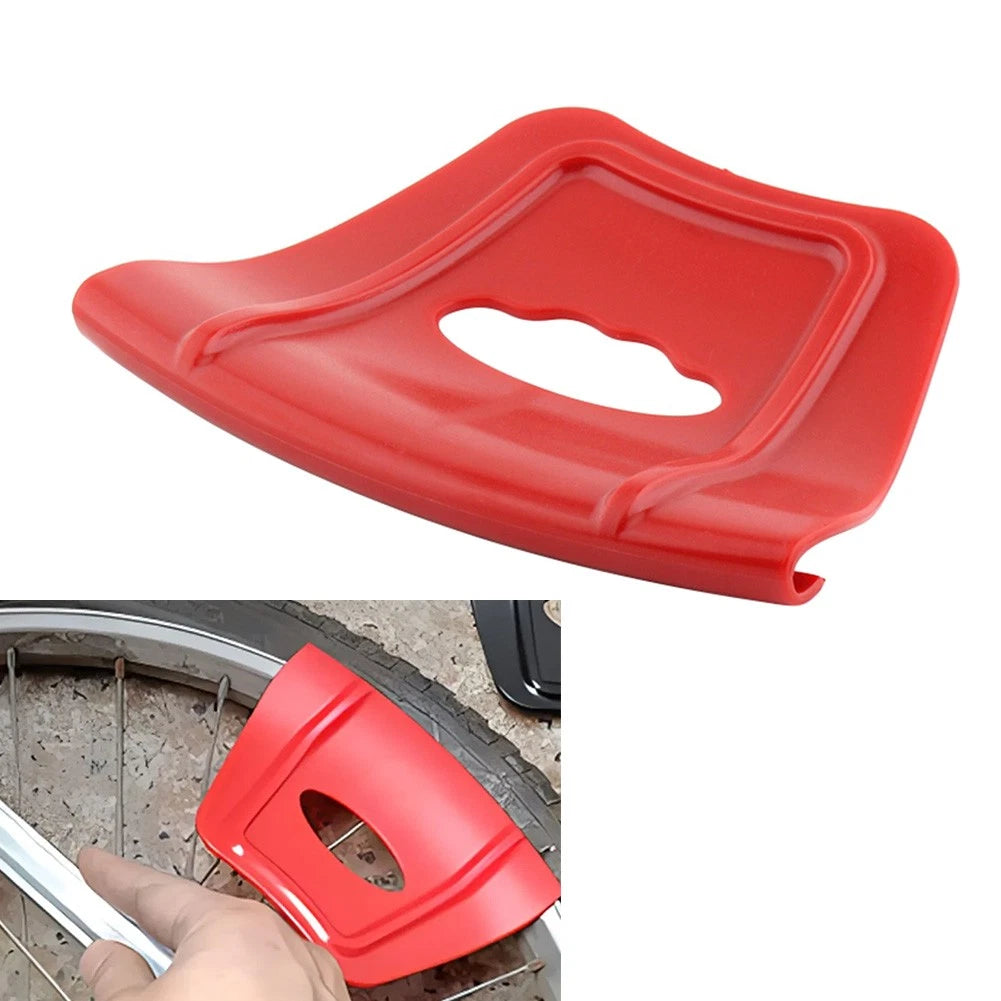 Rim Protectors for Motor Tyre Installation (Red)