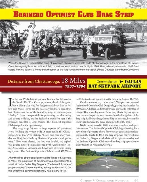 Lost Drag Strips for Motor City Pocono Shuffleton Brainerd Lions Orange Riverside