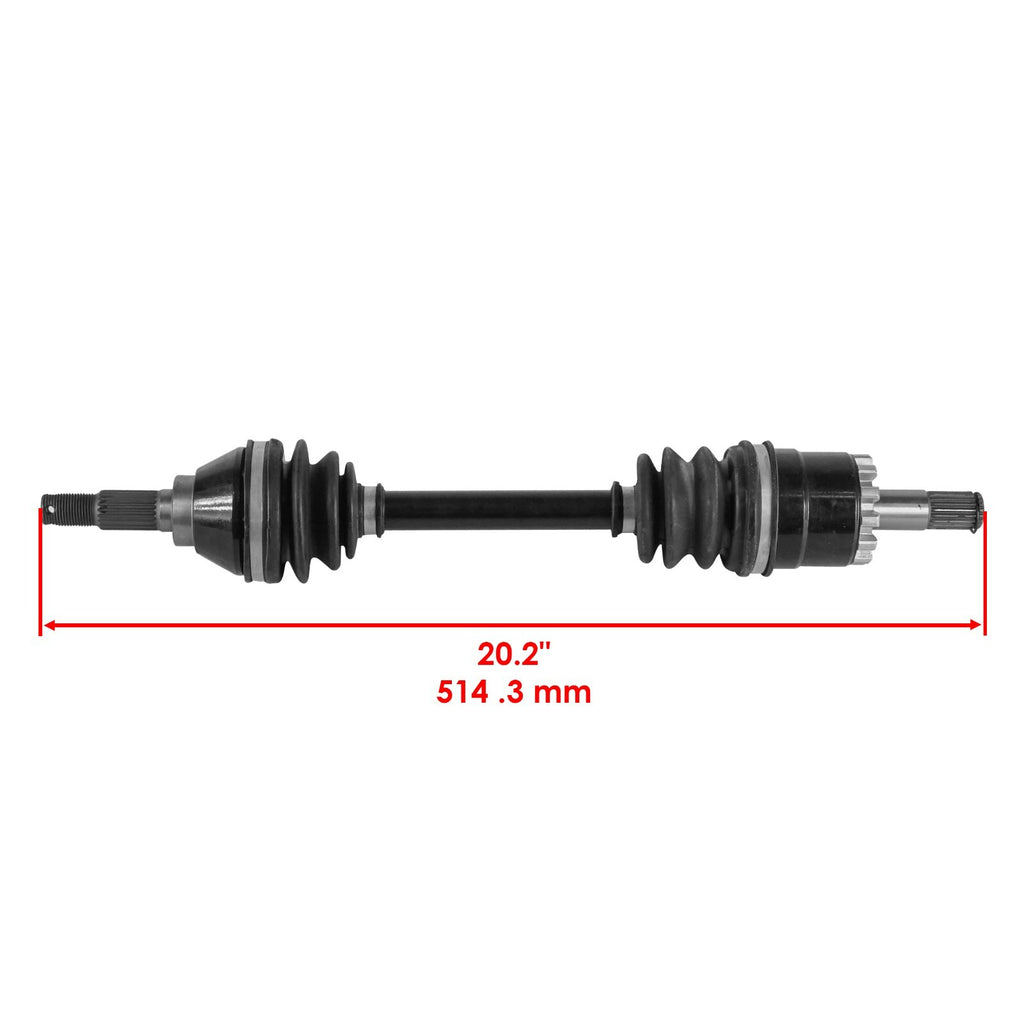Front Left Right CV Joint Axles for Kawasaki Brute Force 750 KVF750 2008–2011