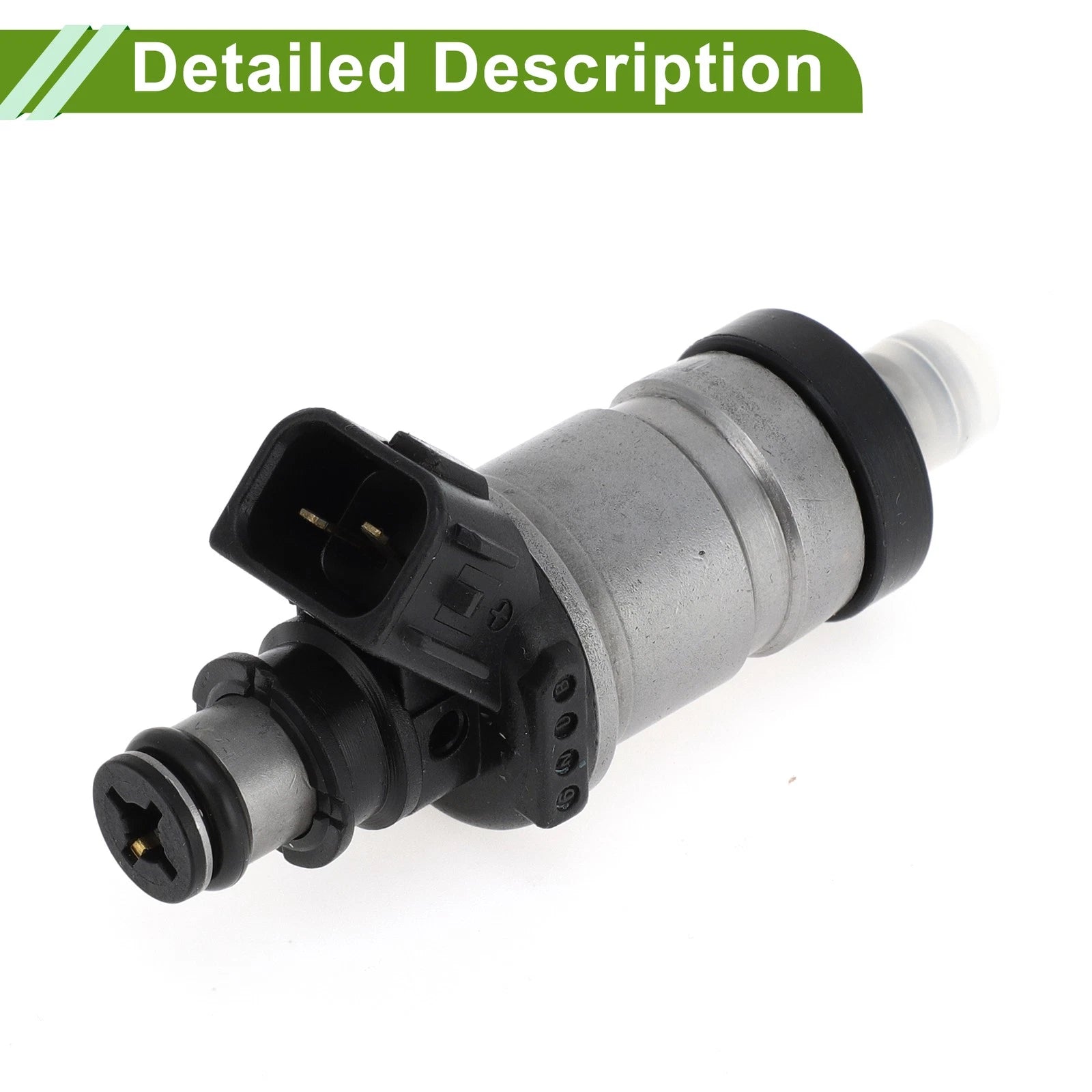 Fuel Injector Replacement for Honda Civic Si 1.6L (1999–2000) 1 Pc Black
