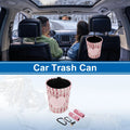 Oval Fabric Garbage Bag for Universal Car Seat Back (1 Pc)