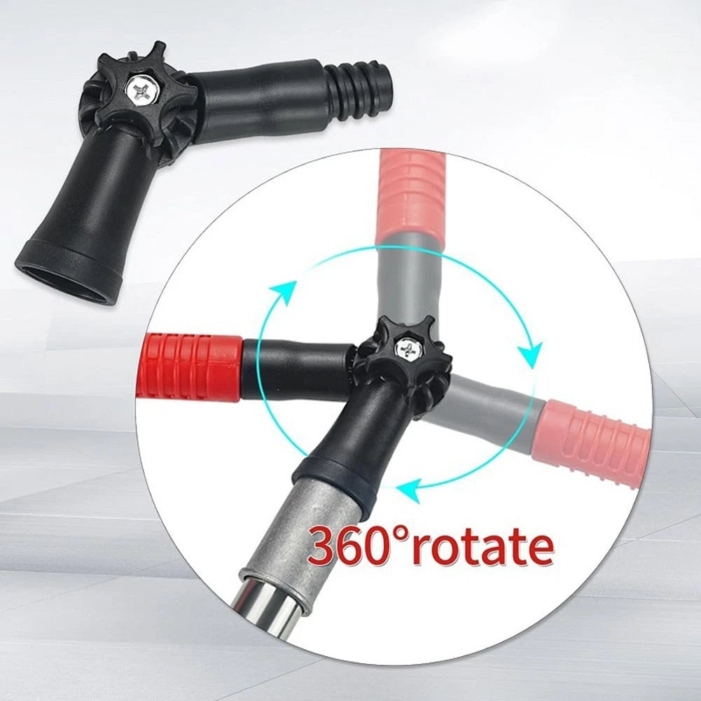 Telescopic Rod Articulated Joint with 270 Degree Swivel