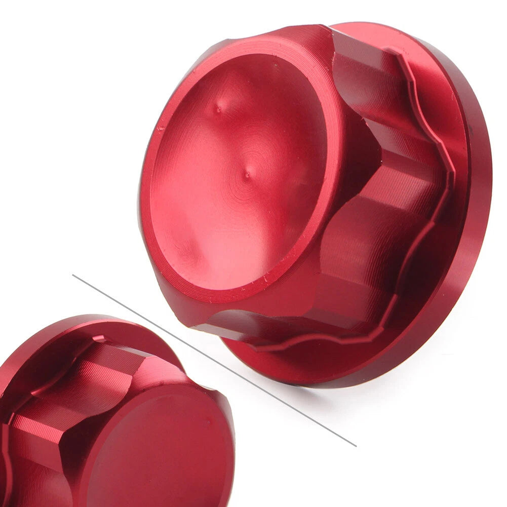 Steering Stem Nut for Honda CB1000R (2008–2014), CBR600F (2011–2013), Hornet 600 900 Red