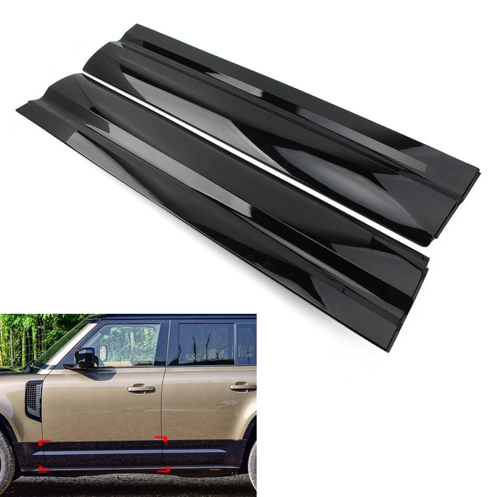 Gloss Black Outer Under Moulding for Land Rover Defender (2019–2022)