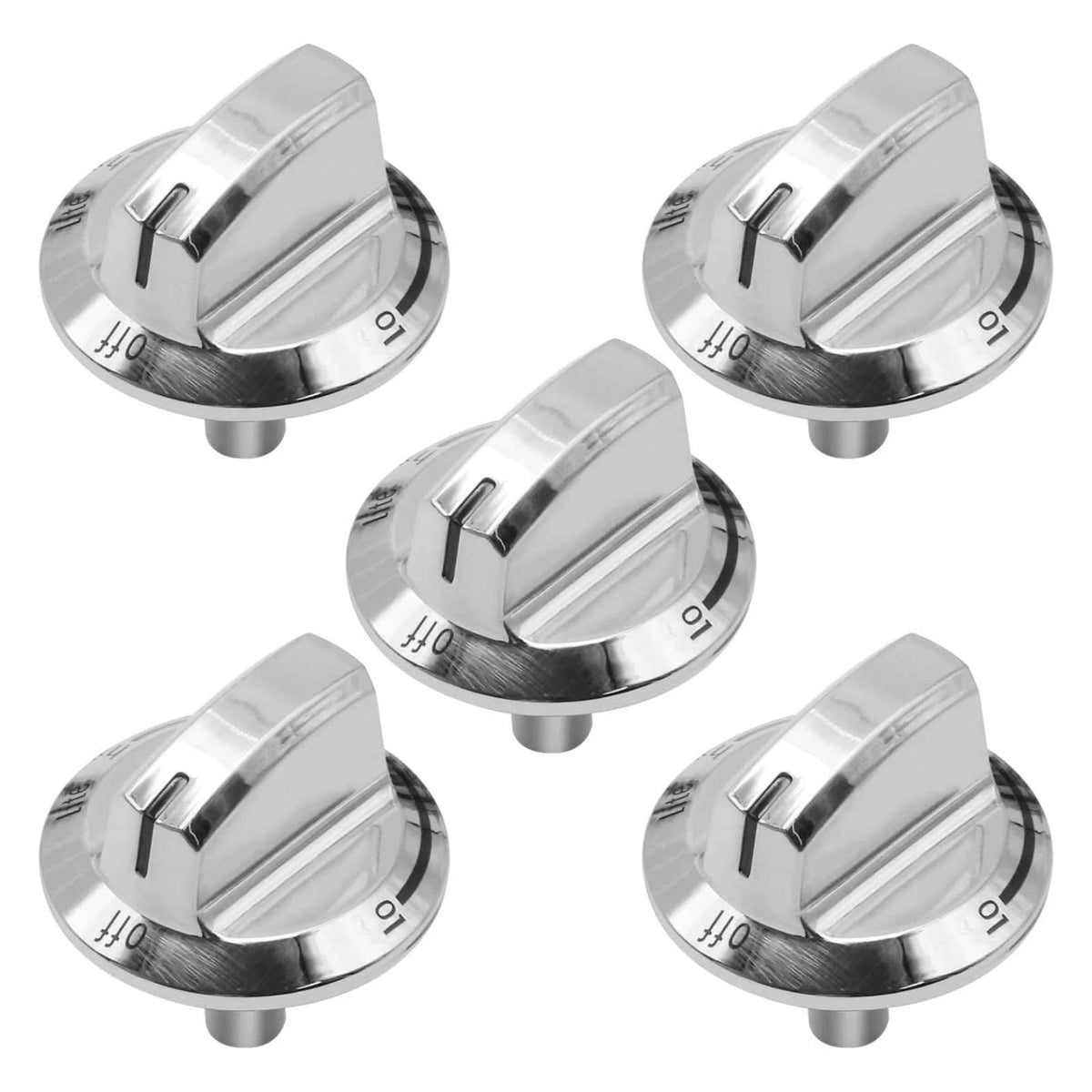 5pcs Stove Knob Replacement for Frigidaire Gas Range