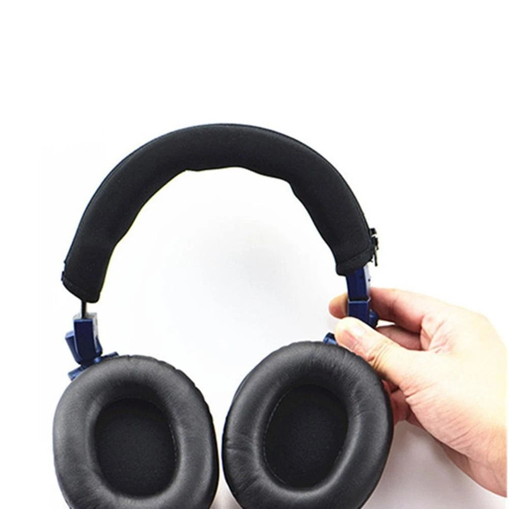 Headset Cushions Bumper for ATH-M50X M30X M40X (Black/Brown)