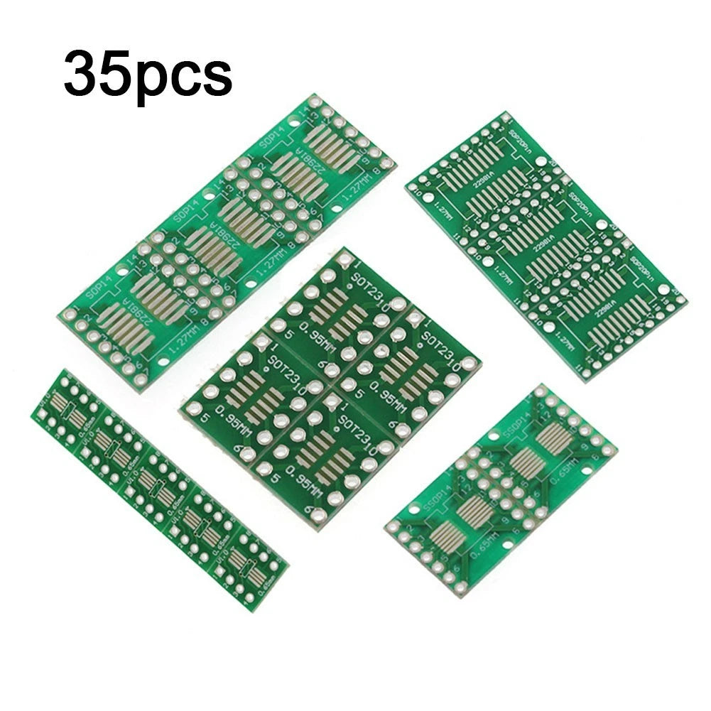 IC Adapter Board SSOP to DIP8/SMD Conversion PCB Kit 5V 5W