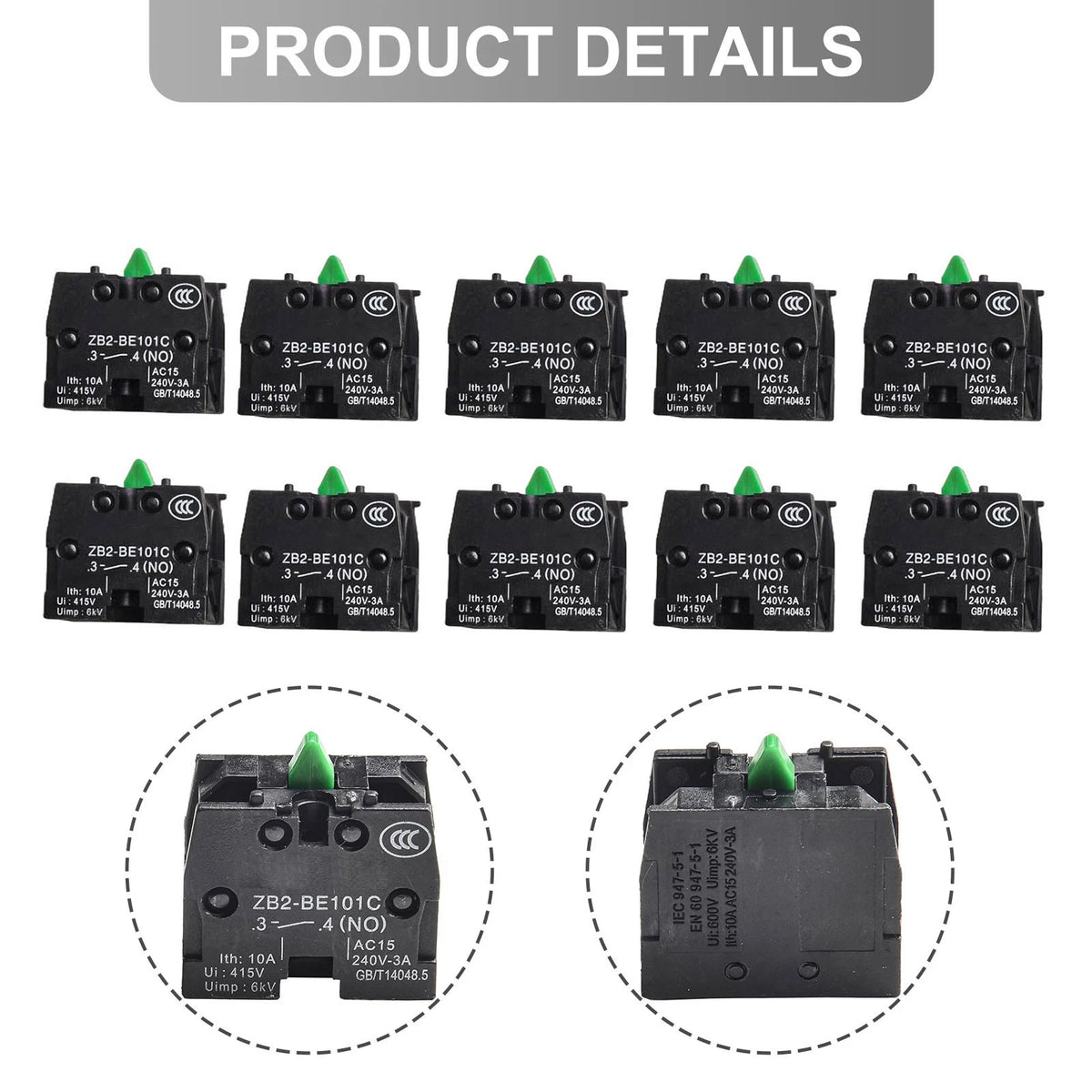 Stable Performance Normally Open Contact for Automotive Applications