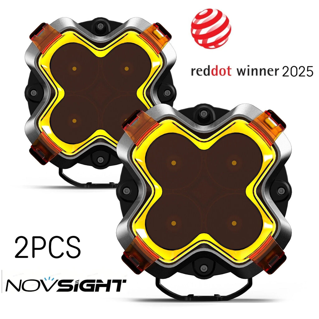 2X LED Work Light Pod for Off Road Vehicles (Universal Fit)