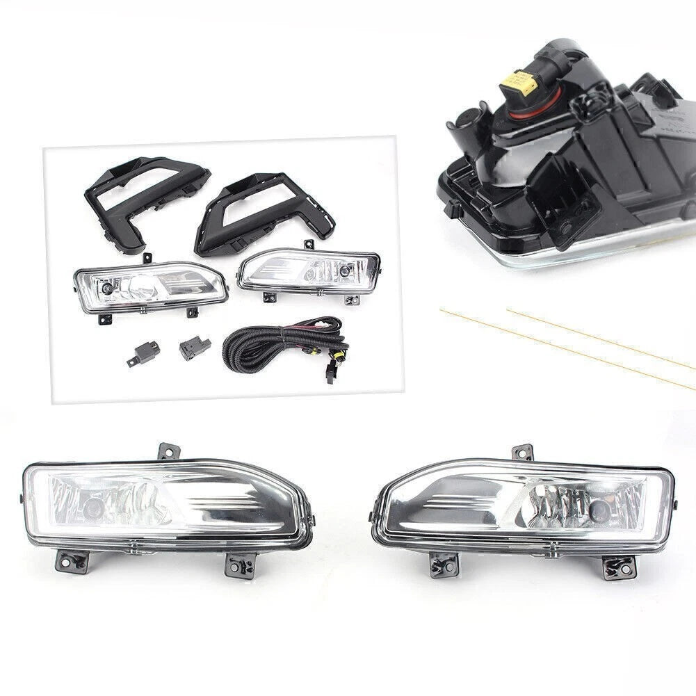 Driving Fog Lights for Nissan Rogue X-Trail (2017–2018) - Bracket Wires