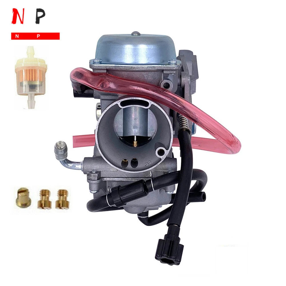 Carburetor + Choke Cable Eliminator for Arctic Cat 250 300 400 (2001–2005)
