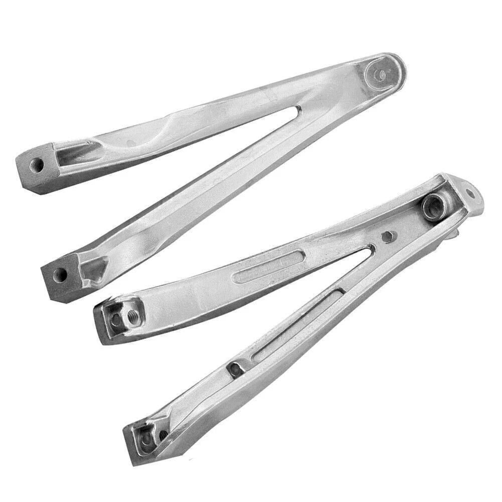 Passenger Rear Footrests Footpegs Brackets for Yamaha YZF R1 (2004–2008)
