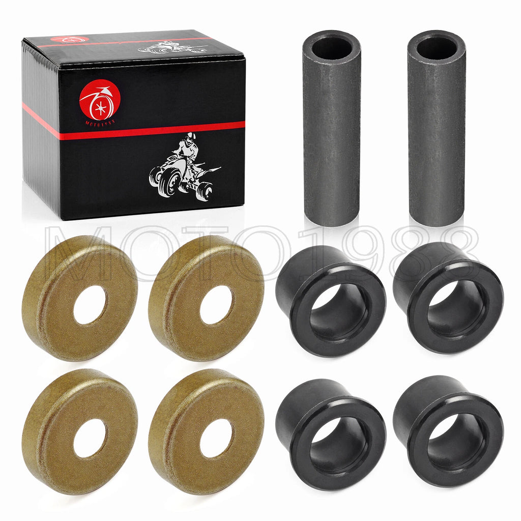 Lower A Arm Bushing Seal Cap Collar Kit for Yamaha Warrior YFM350 Banshee YFZ350