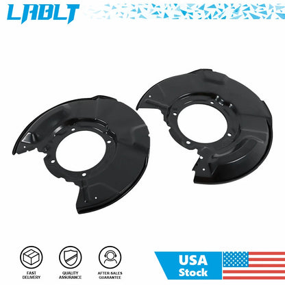 Set of 2 Front Brake Dust Shields for Toyota 4Runner Tacoma (1995–2004)