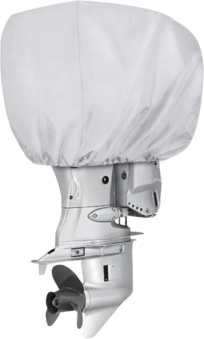 Heavy Duty Boat Outboard Motor Engine Cover for Yamaha 30-60 HP Silver