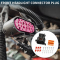 Front Headlight Connector Plug 6 Pin Female Wire for Hyundai (2006–2015)