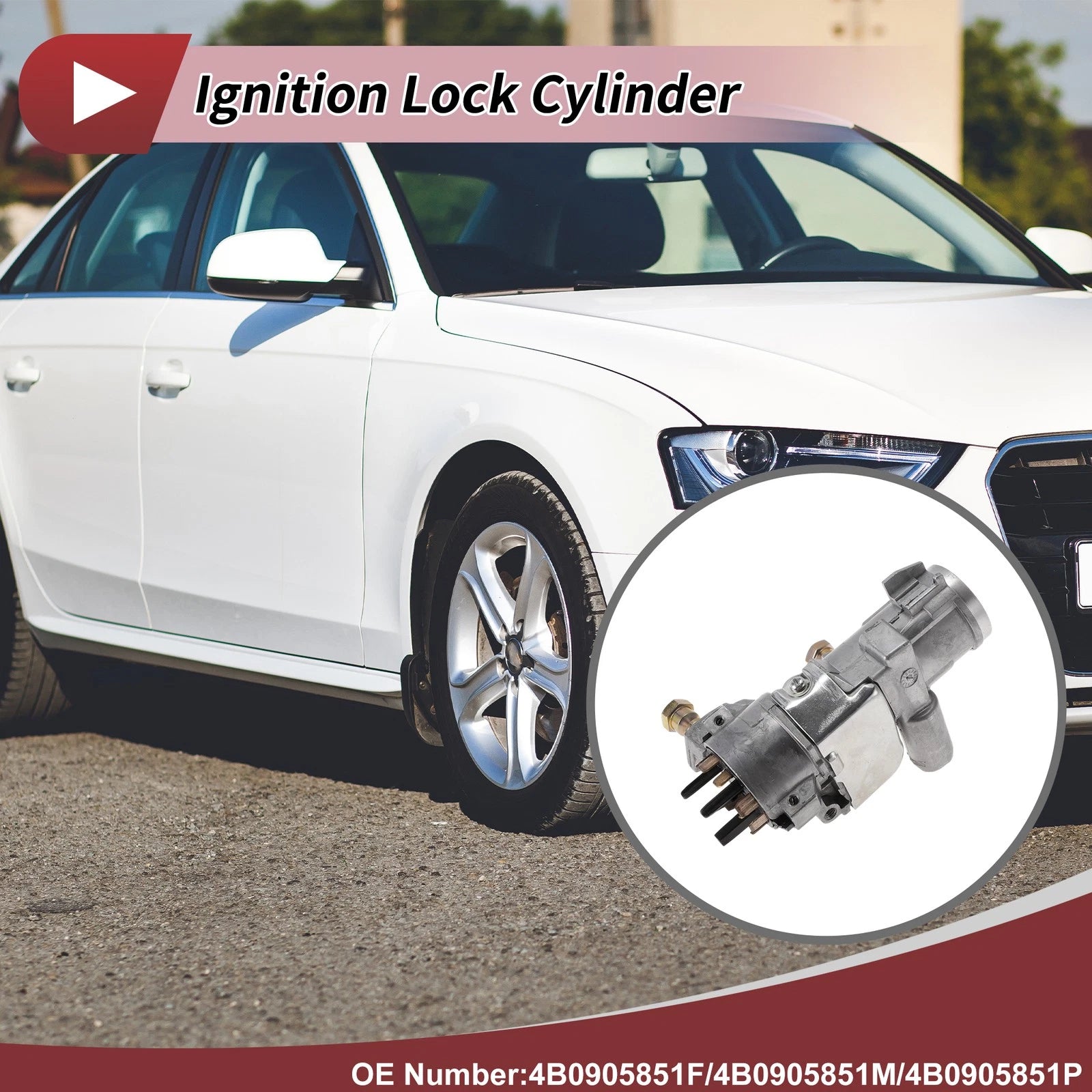 Ignition Lock Cylinder Replacement for Audi A4 (1998–2009)