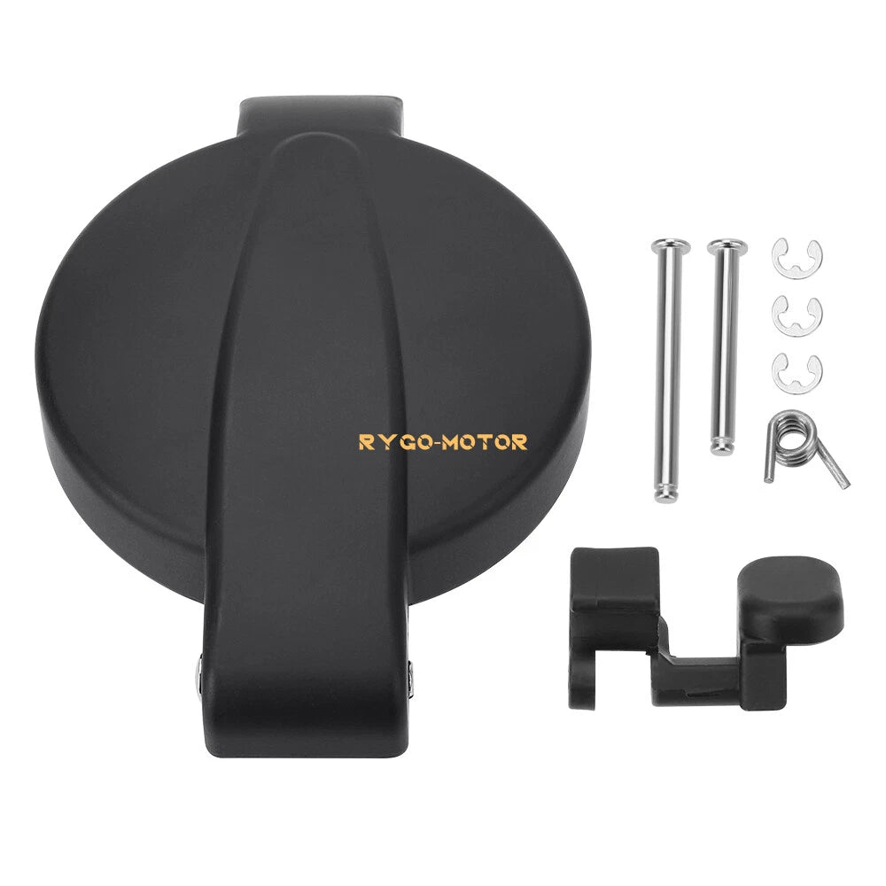 Matte Black Fuel Cap with Latch for Honda CB