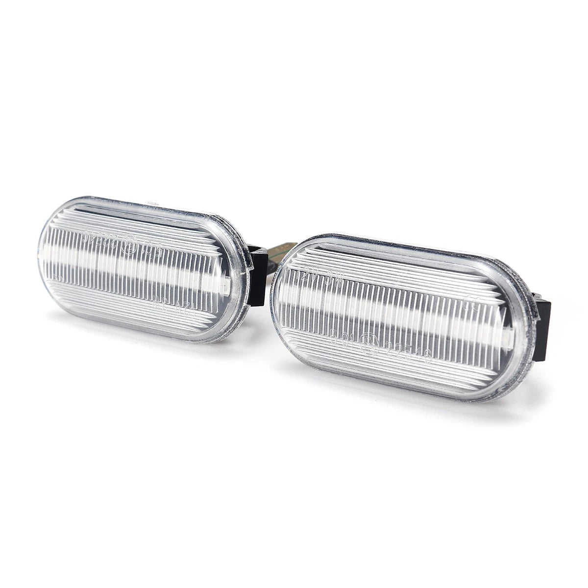 2X Clear LED Fender Side Marker Light for Nissan 350Z, Navara, Pathfinder D40 (2005–2015)