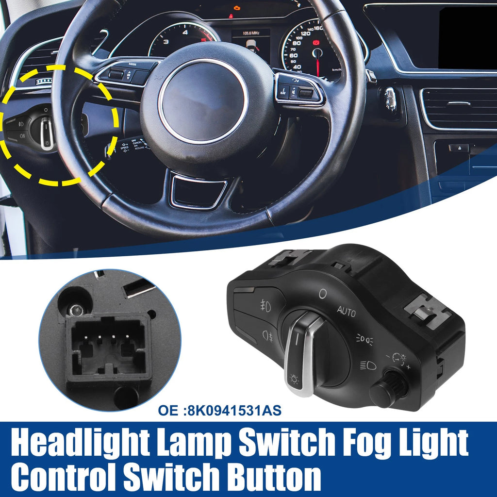 Headlight Switch Replacement for Audi A4 A4 Quattro (2009–2016)