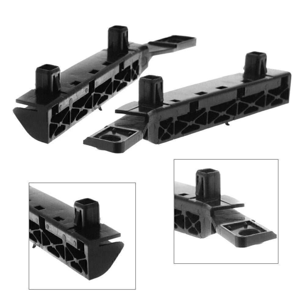 Set of 2 Front Left & Right Bumper Bracket Support for Nissan Versa (2007–2012)