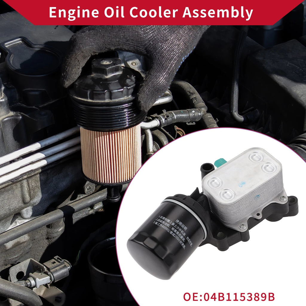 Oil Cooler Filter Housing Replacement for Skoda Fabia (2010–2015)