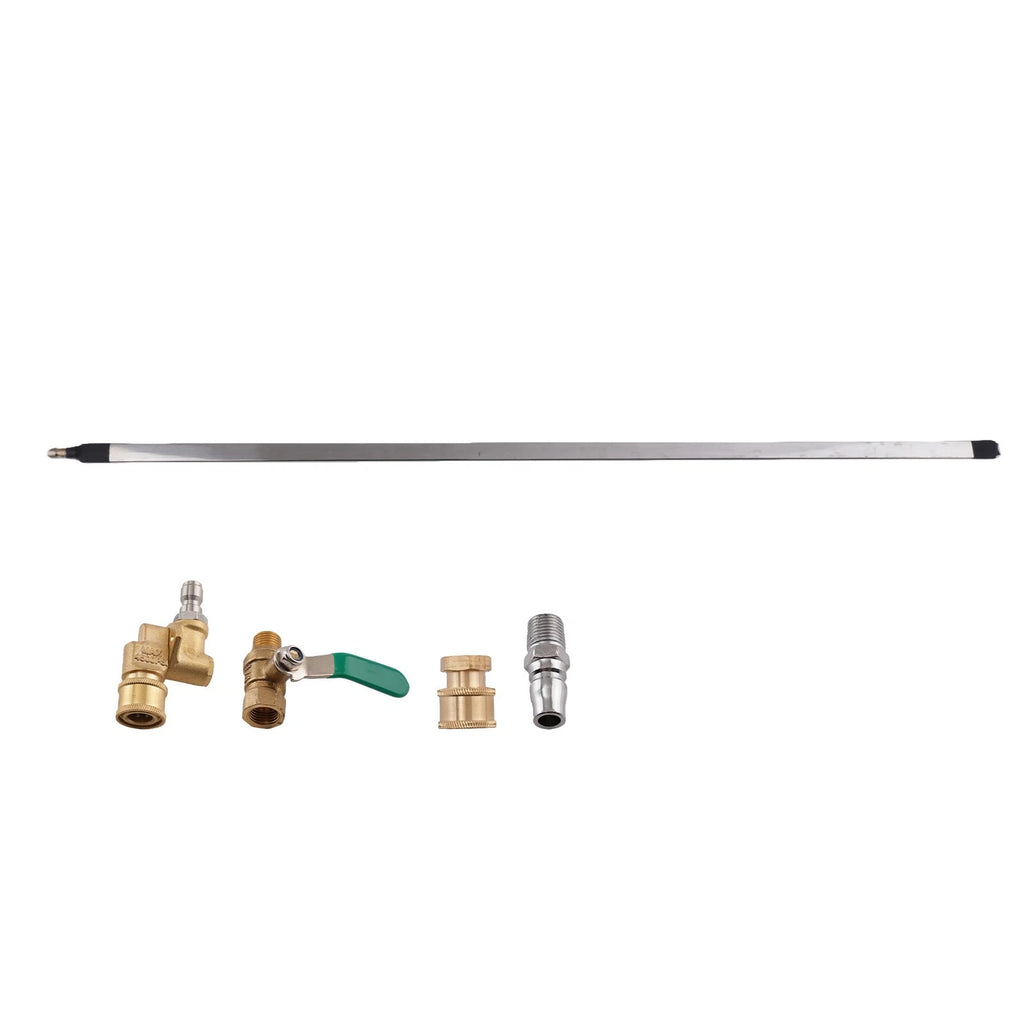 Radiator Flush Wand Kit for Universal Applications (39.4'')