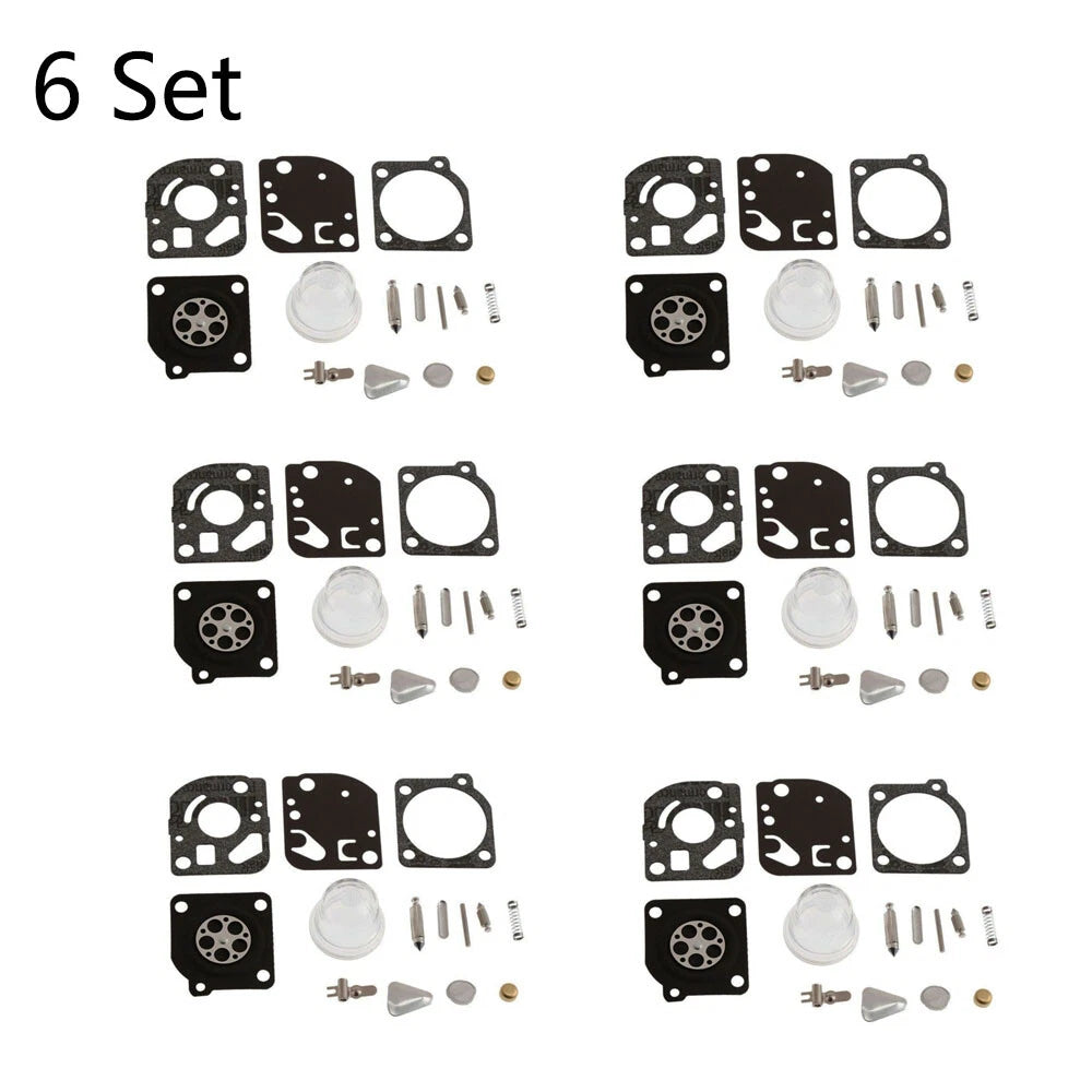 Set of 6 Carb Gasket Kit for ZAMA C1U C1Q RB-47 (WeedEater)