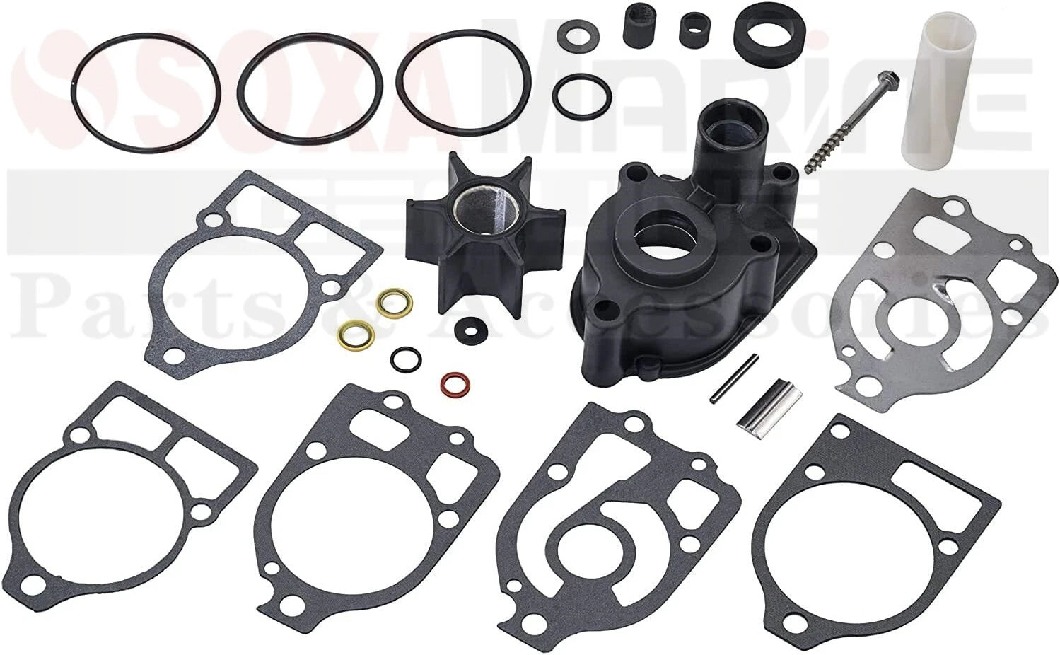 Water Pump Service Kit 18-3316 for Mercury Mariner 75-200 HP (2000–2010)