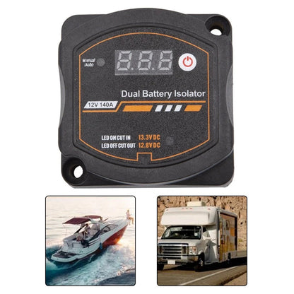 12V Battery Isolator for Marine Applications (LED Indication)
