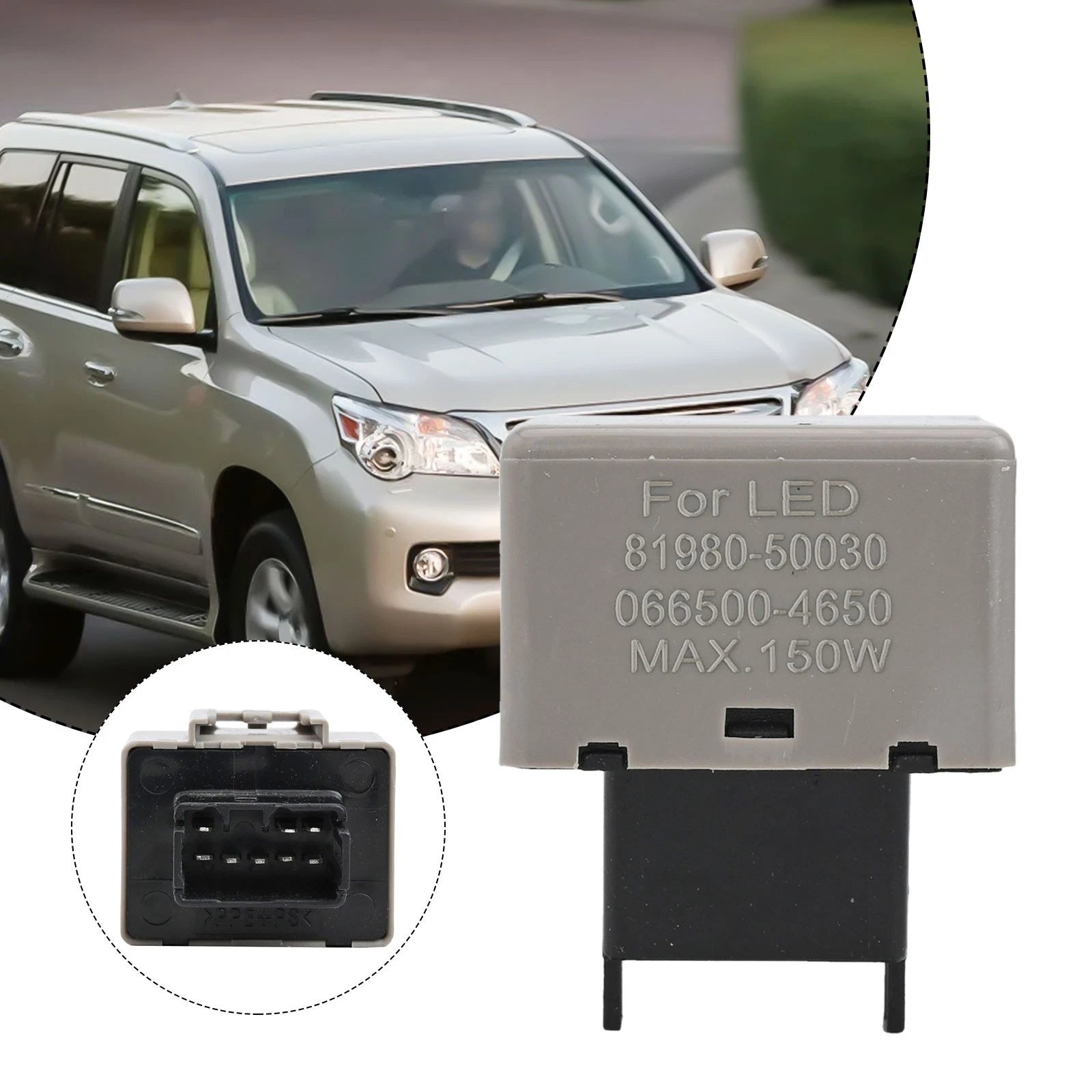 8 Pin Flasher Relay for Toyota (Various Applications)