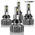9005 + H11 Combo LED Headlight Bulbs for Various Vehicles