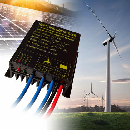 Powerful Wind Turbine Generator 12V/24V Waterproof Dustproof Housing