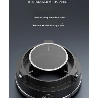 LED Ring Illuminator for iL37 (96) Silver 8.2cm