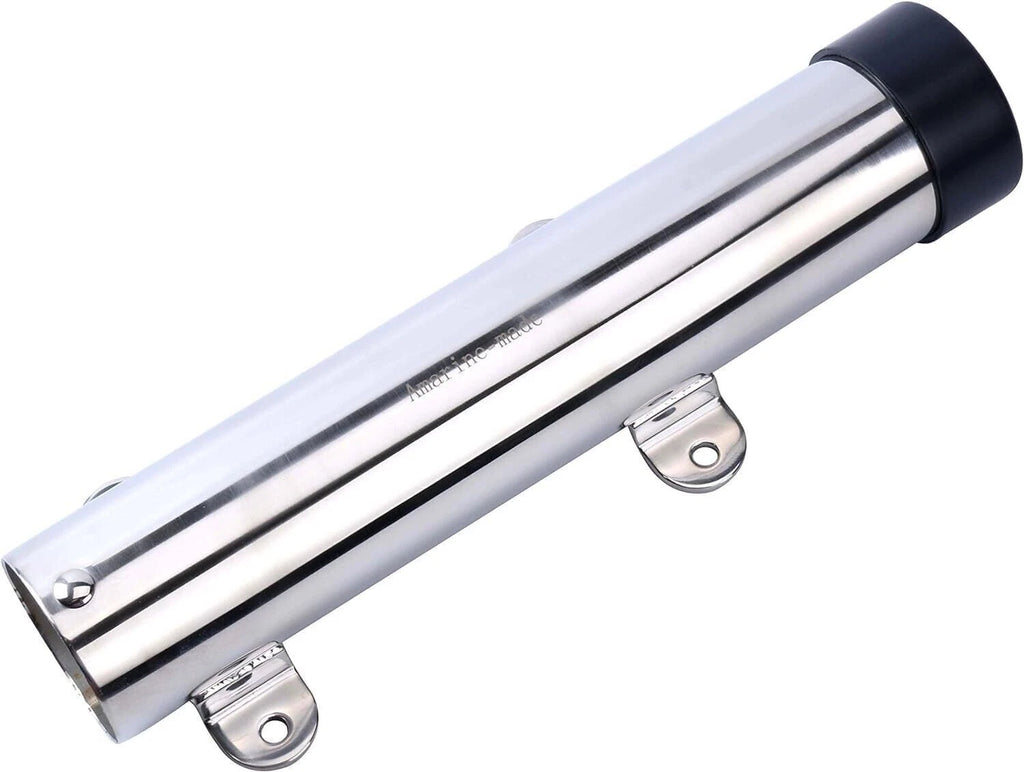 Set of 4 Stainless Steel Fishing Rod Holder Brackets for Boat Transom