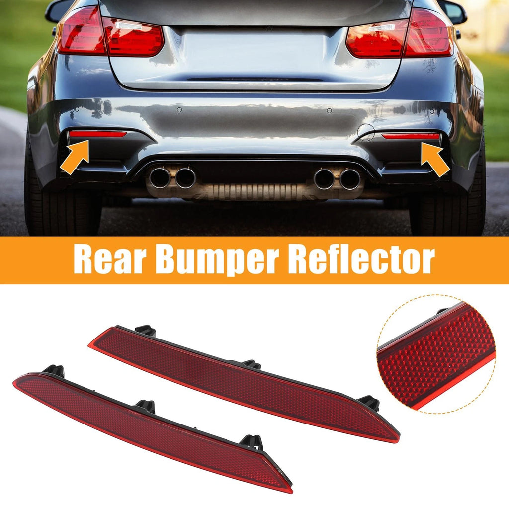 Rear Bumper Reflector Strip Cover Left Right for BMW (2006–2016)