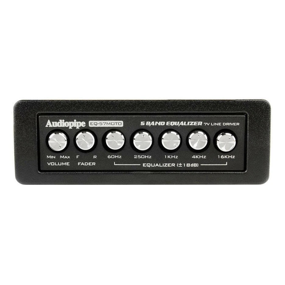 Audiopipe EQ57MOTO 5-Band Graphic Equalizer for Motorcycles (2010–2023)