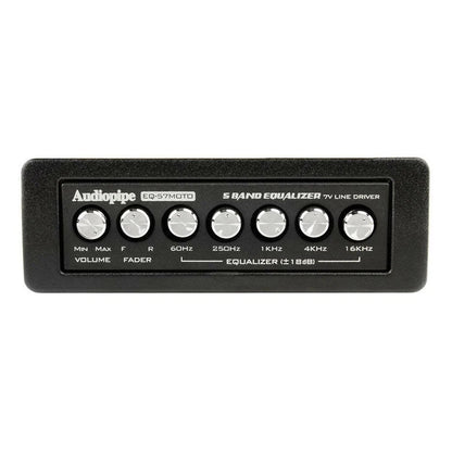 Audiopipe EQ57MOTO 5-Band Graphic Equalizer for Motorcycles (2010–2023)