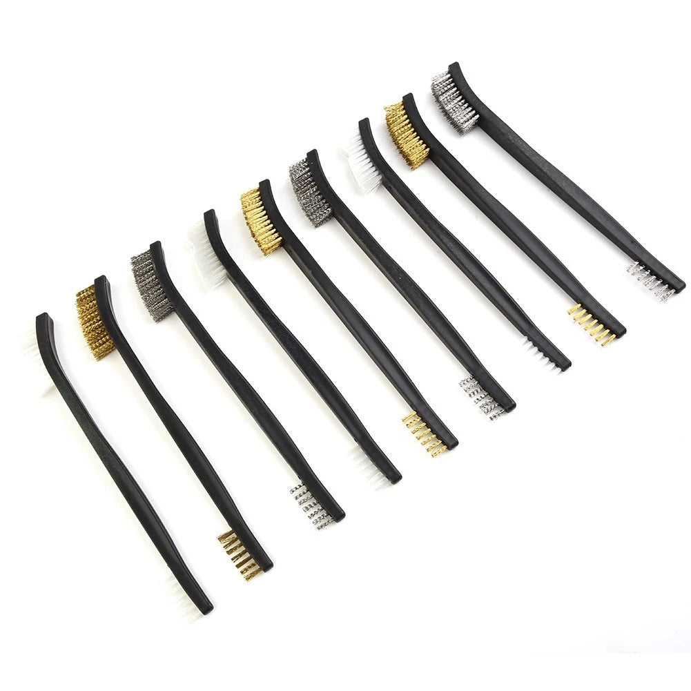 Wire Brushes Set of 4 for Automotive Paint Removal Tools
